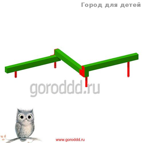 Высота бревна для детской площадки